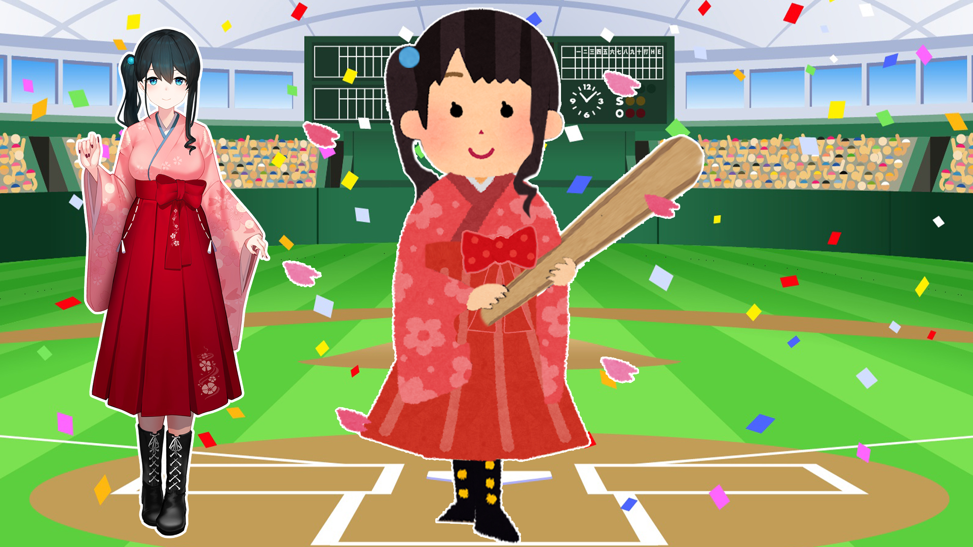 レヴィ エリファ 配信ありがとうございましタ 今日は小野町春香ちゃんをいらすとやの素材で作らせていただきましタ めっちゃ時間かかるくらい楽しくやらせていただきましタｗｗｗ 5 いらすとやの素材だけを使ってにじさんじライバーを表現してみ