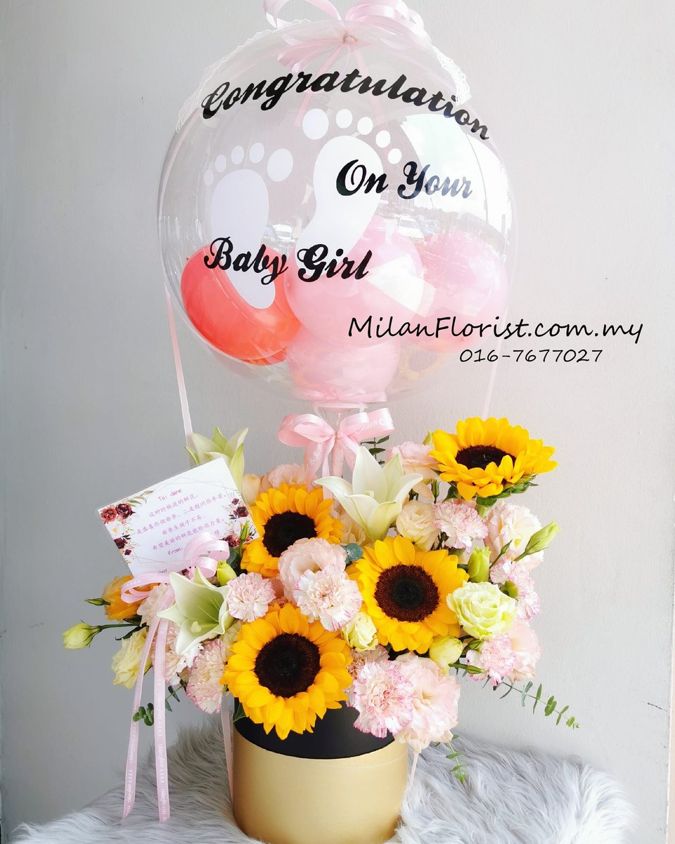 MilanFlorist's tweet photo. https://t.co/rYhtDgLImb

#NewBornGift #热气球花盒 #花盒 #BalloonFlowerBox #气球花盒 #送花服务 #新生婴儿花礼
. 
#米兰花屋 Milan Florist
https://t.co/q6X8D3fVWD

#MountAustinFlorist #JB花店 #JohorFlorist #JohorBahruFlorist #JBFlorist #AustinHeight #新山花店 #柔佛新山 https://t.co/n9qoXefJ32