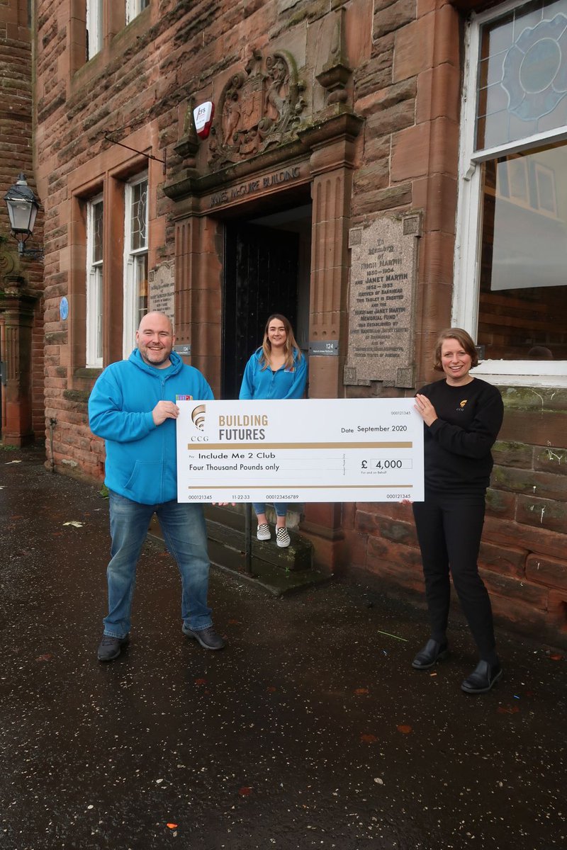 CCG_Scotland's tweet photo. As part of CCG’s involvement in the delivery of Balgraystone, we have committed to a range of #communitybenefit initiatives. This has included a donation to @includeme2club as well as jobs, work placements and working with schools such as @BarrheadHighSch.
#workingincommunities https://t.co/xQPCoSkdPZ