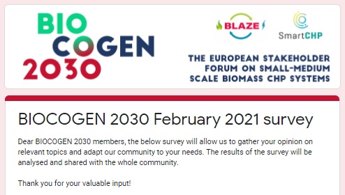 EUBIA (@eubia1) on Twitter photo Have your say in the latest BIOCOGEN 2030 survey. We are eager to know your opinion on biomass CHP!
Link here: lnkd.in/eCGezmY
#chp #biomass #cogeneration #greendeal <a href="/BlazeH2020/">BLAZE</a> <a href="/SmartCHP2020/">SmartCHP project 🇪🇺</a> <a href="/GreenovateEU/">Greenovate! Europe</a> Have your say in the latest BIOCOGEN 2030 survey. We are eager to know your opinion on biomass CHP!
Link here: lnkd.in/eCGezmY
#chp #biomass #cogeneration #greendeal <a href="/BlazeH2020/">BLAZE</a> <a href="/SmartCHP2020/">SmartCHP project 🇪🇺</a> <a href="/GreenovateEU/">Greenovate! Europe</a>