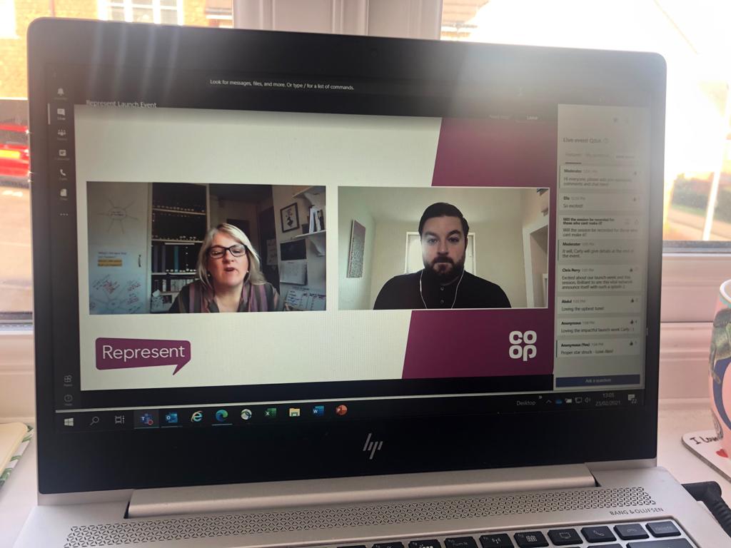 Amazing launch of REPRESENT the disability network, Alex Brooker kicking it off in style! Great gent and inspirational! #ItsWhatWeDo