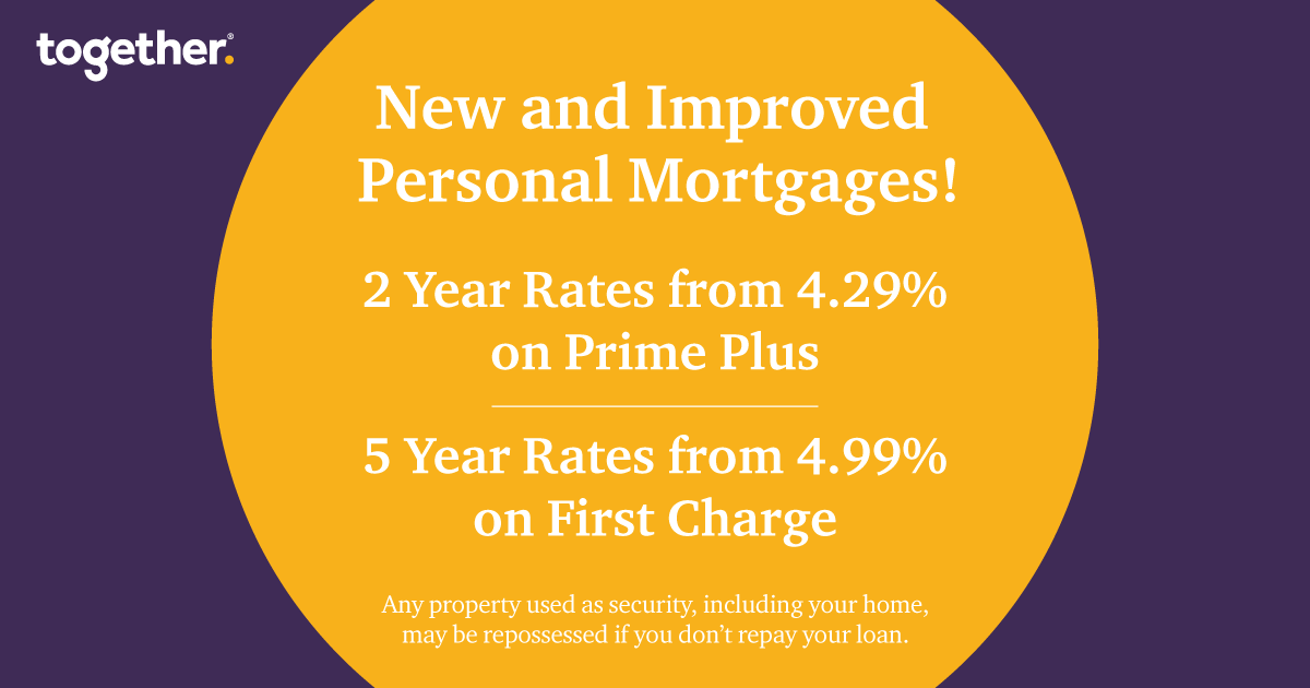We’ve just dropped the rates on two of our Personal Finance products! You can now get our 2 year Prime Plus product from 4.29% and our 5 year First Charge product from 4.99%. Check your eligibility on: ow.ly/WNu350DHyQm
