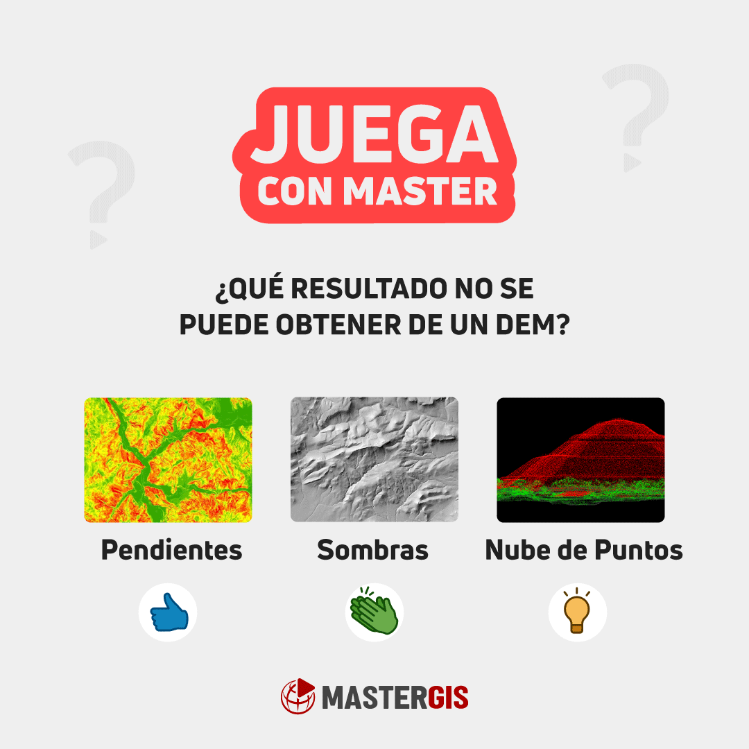 #MasterTrivia Nivel:🐥 🤓 Gisero, ¿sabes la respuesta? No la pienses mucho. 👉Visítanos: mastergis.com/cursos/