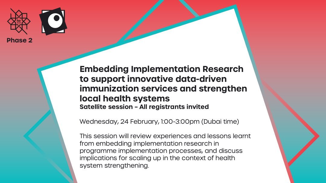 AllianceHPSR's tweet photo. Lots of great #HSR2020 sessions tomorrow as the end of phase two draws near. We're biased, but we're looking forward to our session on #EmbeddedImplementationResearch. Don't miss it! https://t.co/BAf8KDvLxD https://t.co/JTlmpYchWD