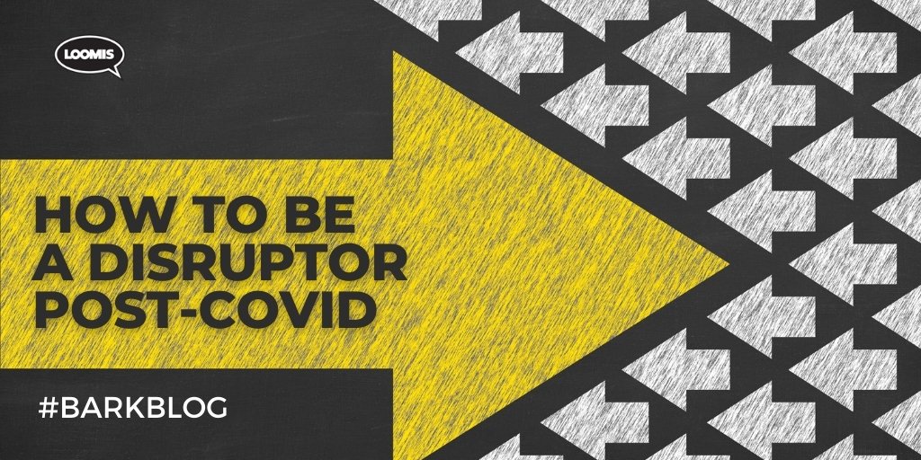 LOOMISagency's tweet image. If you’re a brand that’s ever wanted to disrupt, blow things up, or forge a new way forward, COVID set that process in motion for you. What will you do with the opportunity? #barkblog
hubs.la/H0H1PF40