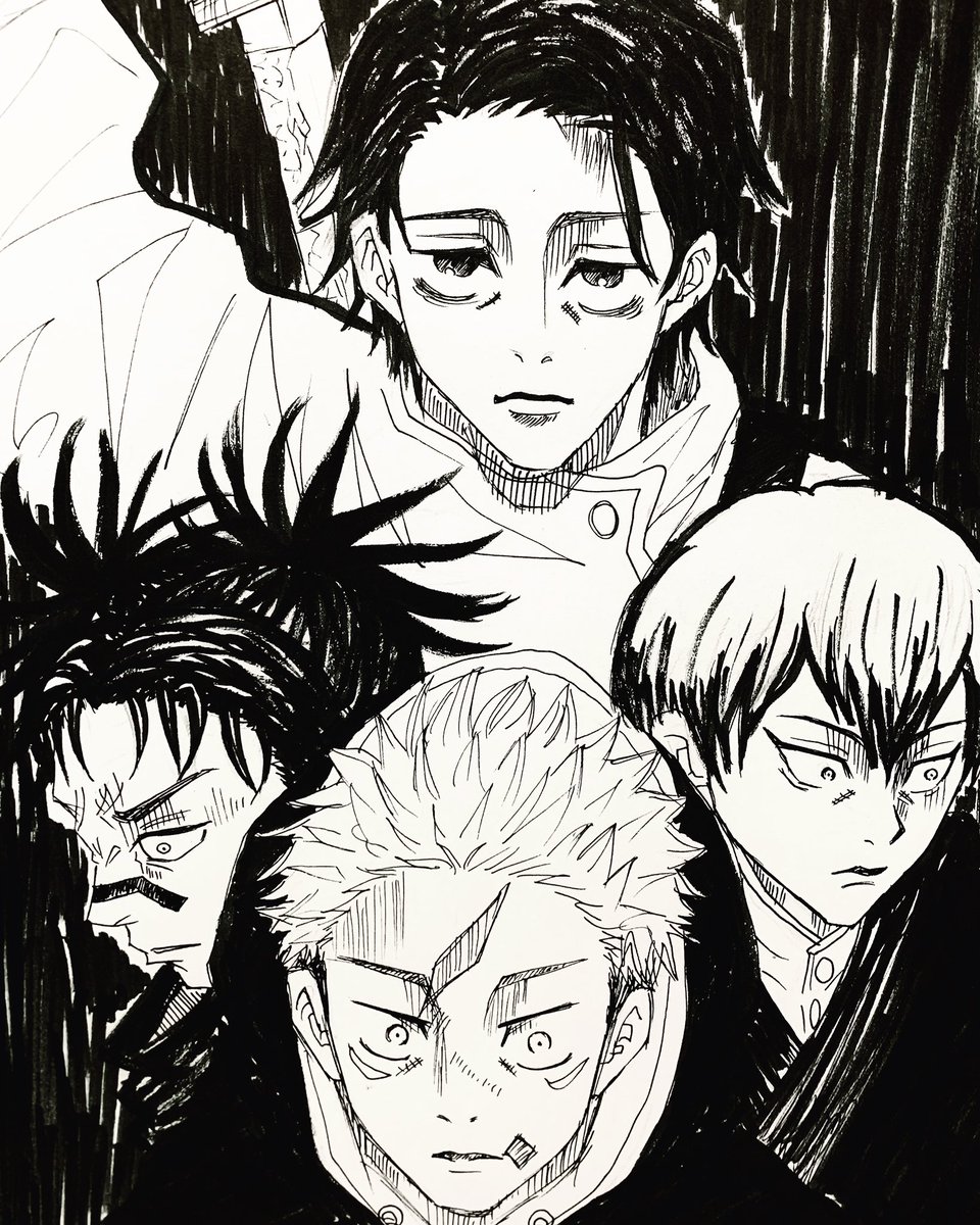 ぬるっとPart2 #呪術廻戦 #虎杖悠仁 #乙骨憂太 #脹相 #禪院直哉 #本誌注意