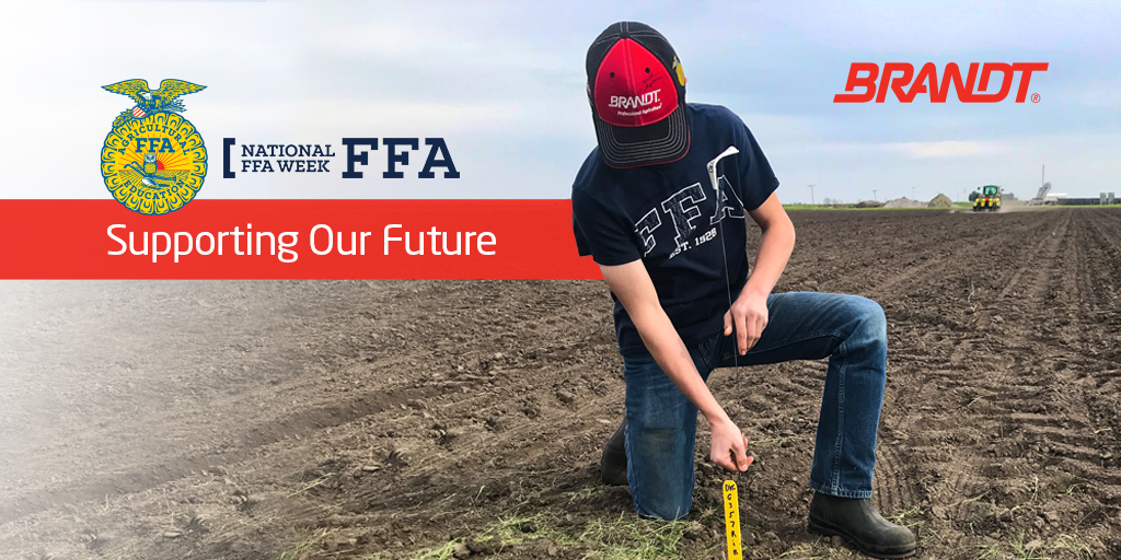 It's National FFA Week! Today’s FFA members are tomorrow’s future for agriculture and we couldn't be more proud to support them. #FFAWeek