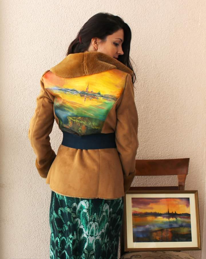 JGrebneva's tweet photo. My new artjacket #artdenim https://t.co/eWggcaBgpM