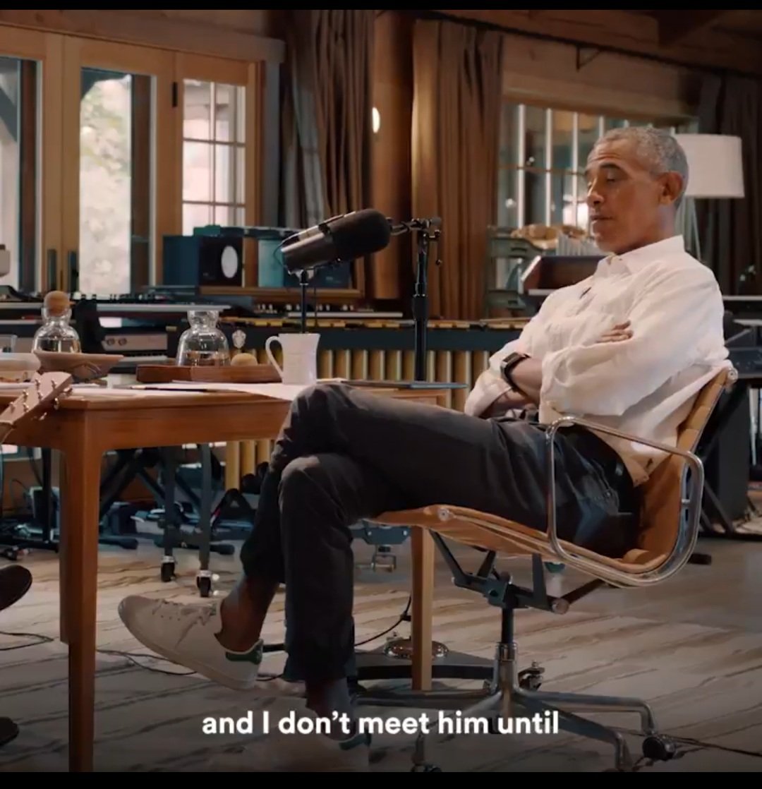 i needed to see <a href="/BarackObama/">Barack Obama</a> in stan smith's today