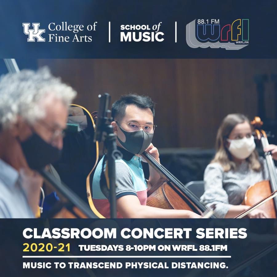 Join us for our our performances of George Walker’s “Lyric for Strings” as well as William Grant Still’s “Out of the Silence” on <a href="/WRFL/">WRFL 88.1 FM</a>! Tune those radios to 88.1 fm TONIGHT at 8 PM EST!