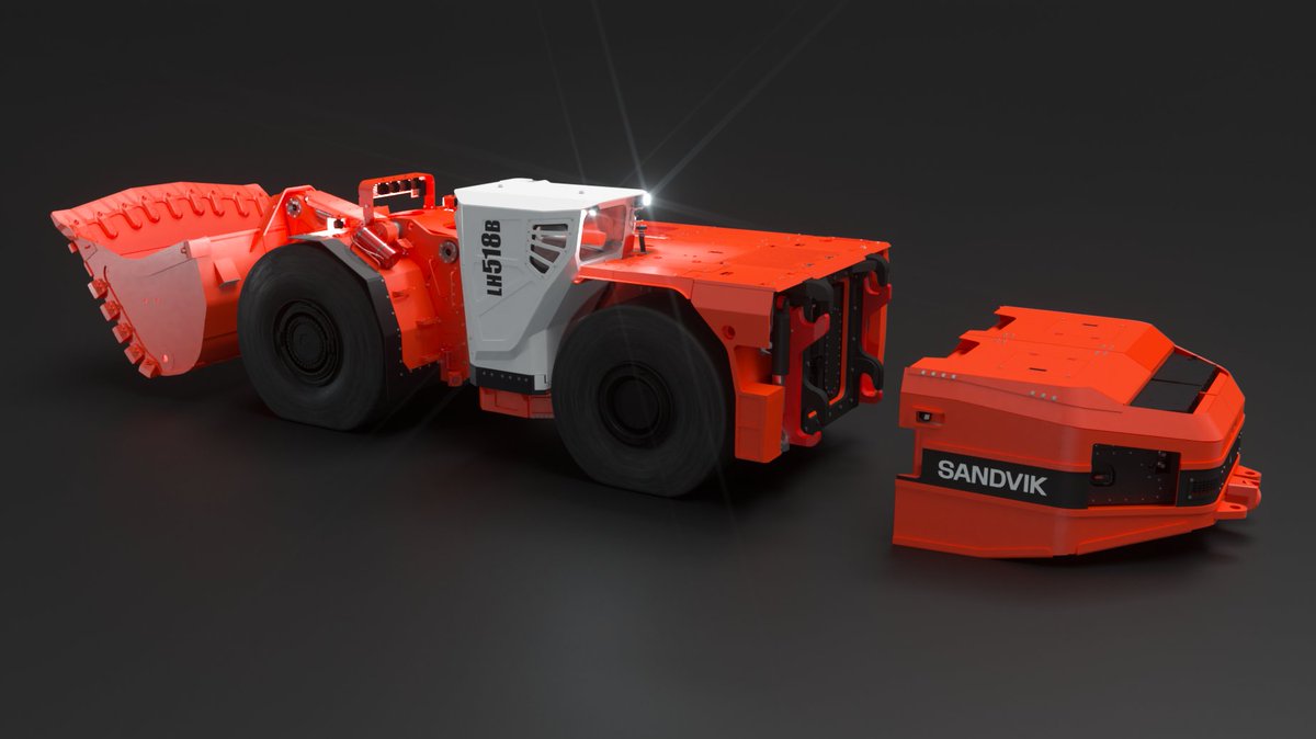 im_mining's tweet photo. .@NewGoldInc says the #batteryelectric starter fleet for its C-zone development at @NewAfton #copper-#gold #blockcave in BC includes a @Sandvik_Mining LH518B loader, one of the first globally; two @ArtisanVehicles 50 t Z50 trucks &amp; a Sandvik DS412iE bolter https://t.co/gQkdihvtuf https://t.co/WKBgNJZx50