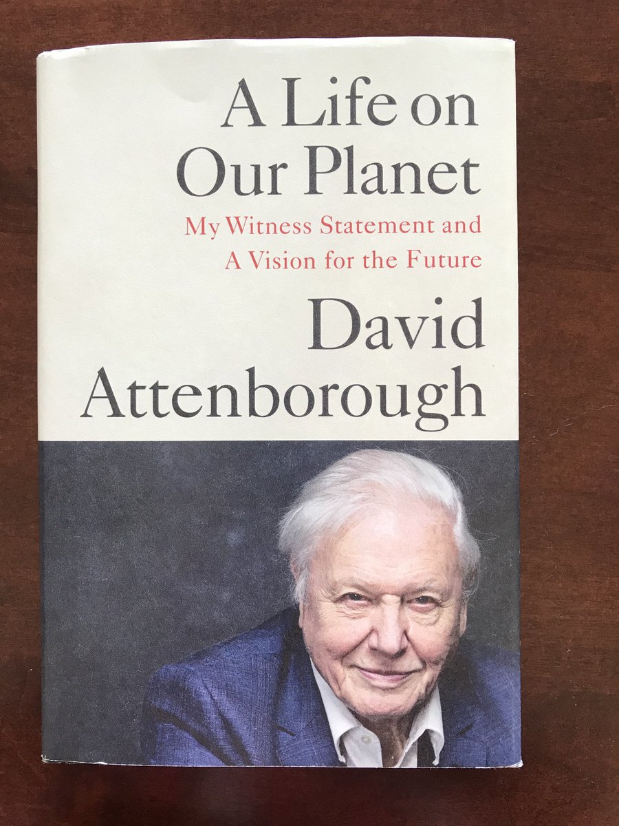 ⁦@ourplanet⁩, “A Life on Our Planet” should be required reading for every literate being on our planet.