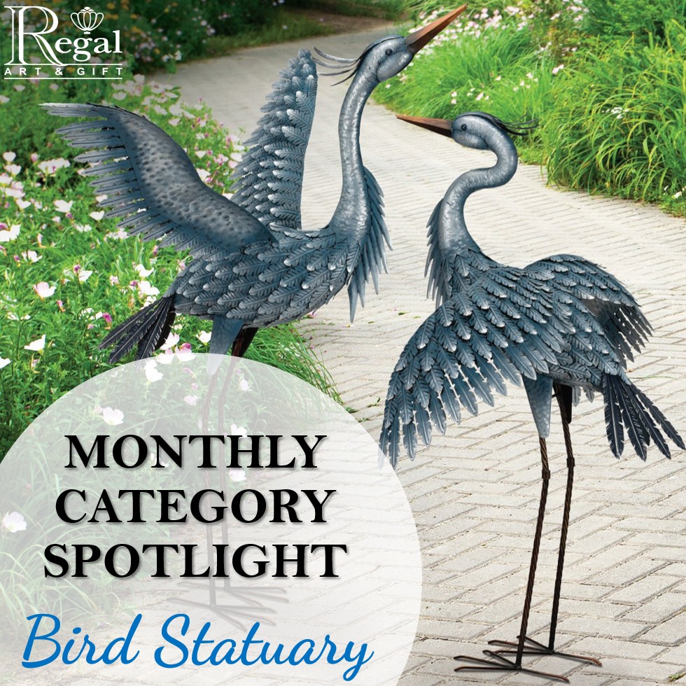 New video! 🎬 Check out why we are a top supplier of Bird Statuary 🦅 with our newest Monthly Category Spotlight.  

Click here to learn what makes our products stand out from the rest:
ow.ly/vDvk50DHZxN