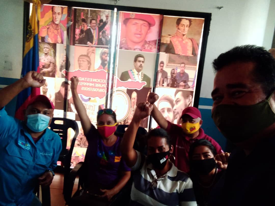 ApureClase's tweet photo. Hoy #23Feb la #ClaseObreraApure Conectados en la #VideoConferencia del Encuentro Nacional con el Movimiento Social de Trabajadores y Trabajadoras en el marco de #CongresoBicenterarioDeLosPueblos. #BatallaDeLosPuentesVictoriadepaz
@NicolasMaduro
@carrizalesPsuv
@OfeliaPadron https://t.co/pwsRxstO43