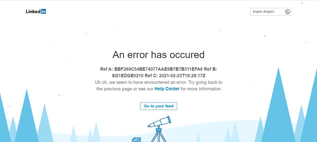 I_M_Trending's tweet photo. I hope the server is well. @LinkedIn is down. Looks like there is a huge outage affecting all LinkedIn Users. https://t.co/kMf62C3m5B