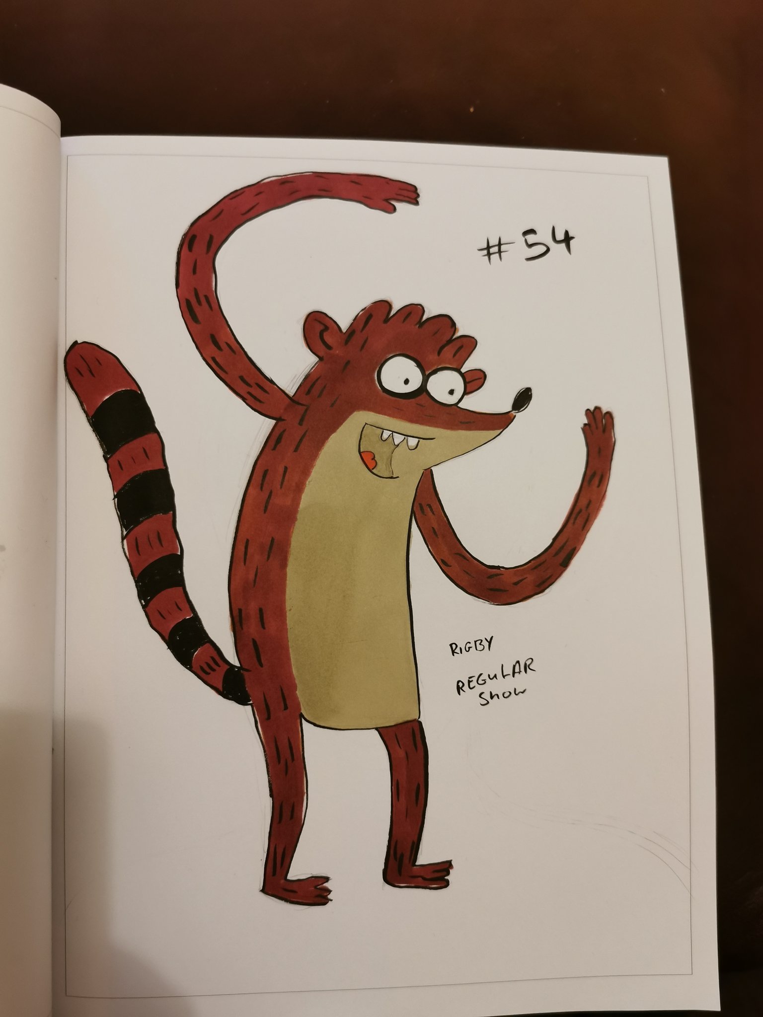 How To Draw Regular Show Rigby