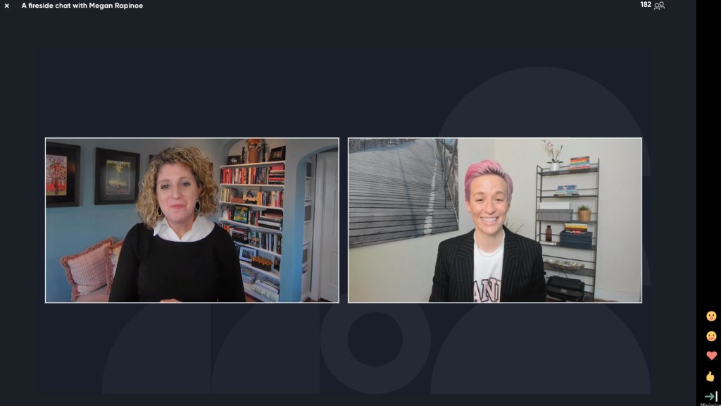 AppDynamics's tweet image. We just heard from the amazing Megan Rapinoe @mPinoe and AppDynamics CMO, @AngieMistretta, about team-building, resilience, and change on #Transform2021. 🤩 (P.S. Transform 2021 continues tomorrow --&amp;gt; cs.co/6012Hc0lr)