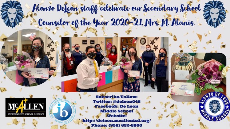 RoSy12723's tweet photo. @counseling_misd  congratulations! https://t.co/e40Nk6pwPN