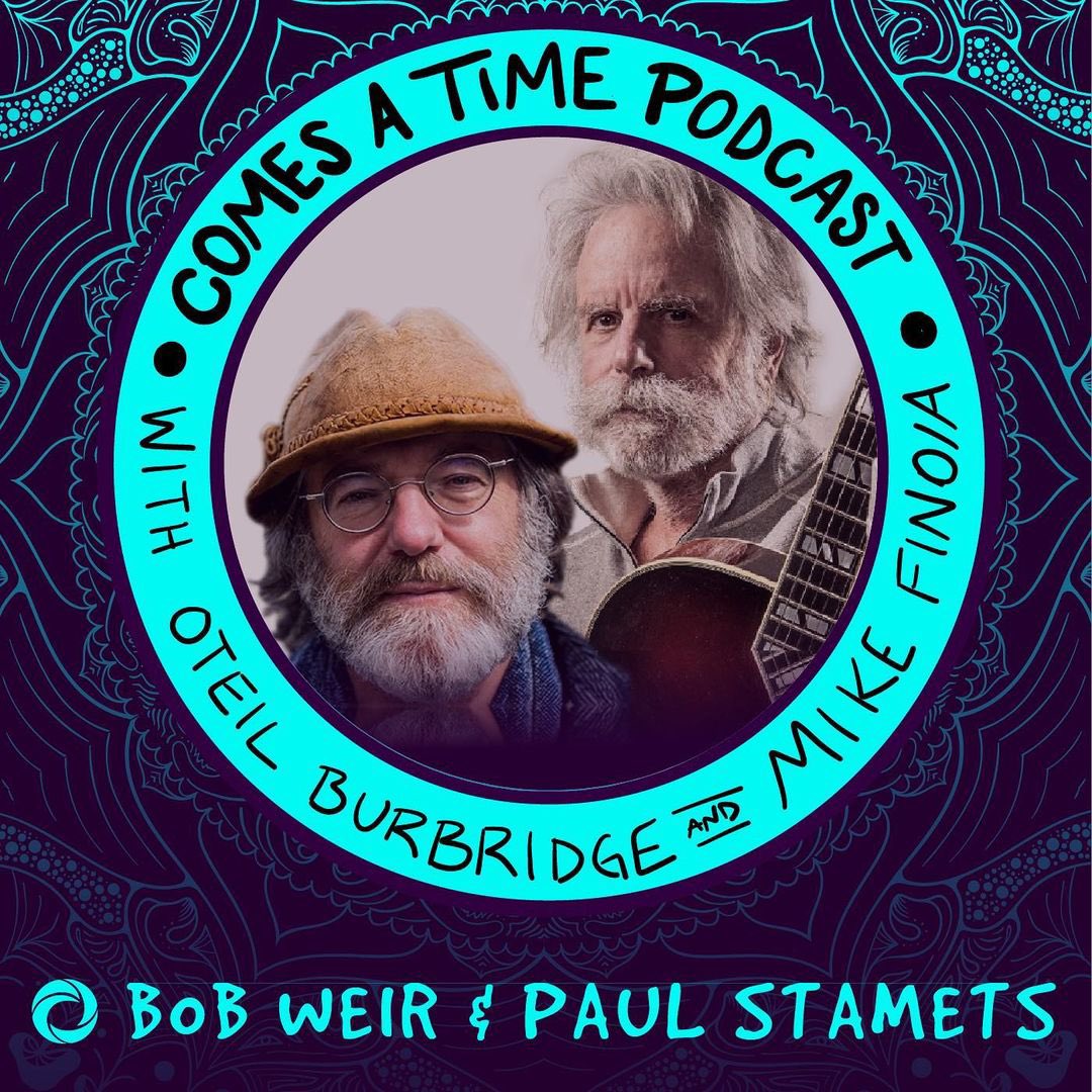 Our very own @OteilBurbridge is joined by @BobWeir on the latest episode of his podcast, 'Comes A Time'. Make sure to check it out! 🎧💀⚡️ podlink.to/ComesATime