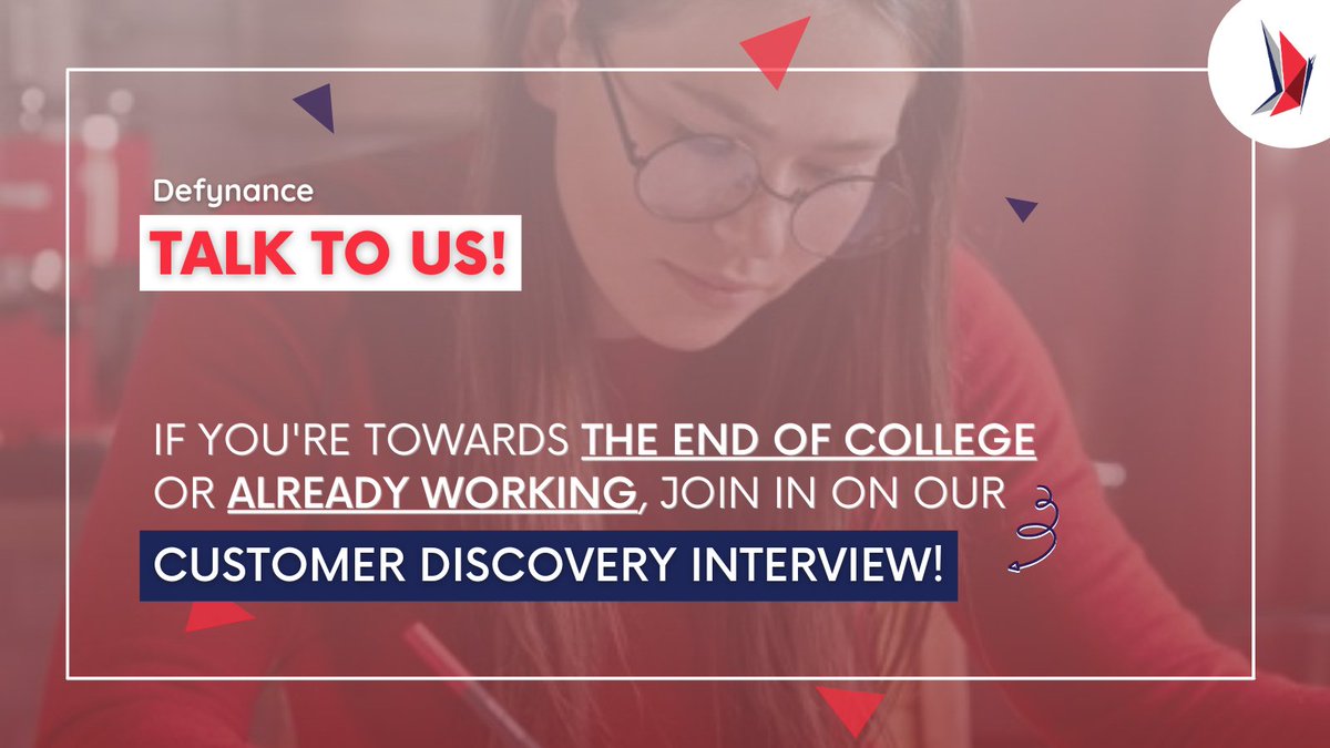 defynance's tweet photo. Here at #Defynance, we want to get to know you and learn more about your educational experiences. DM us your name and email, and weยดll be sure to contact you directly๐๐ผ๐ฉ
#Interview #StudentDebtCrisis #FinancialFreedom #DebtFreeLife https://t.co/qRfji5AWr7