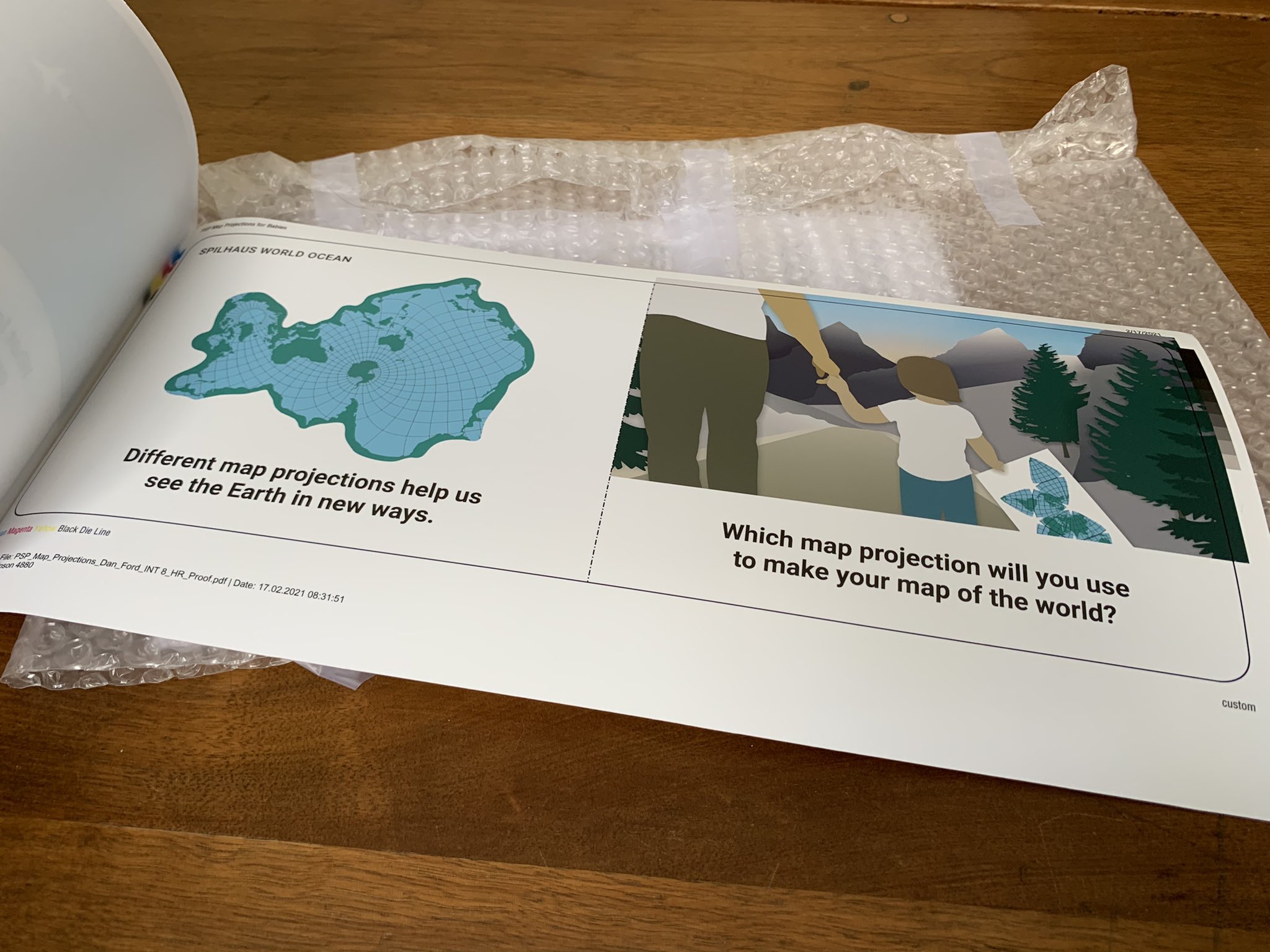 Map Projections For Babies Map Projections For Babies Book On Twitter: "The Spilhaus World Ocean Map  Projection Map Made The Final Edit Of Map Projections For Babies! Your  Copies Of The Book Are Being Printed As