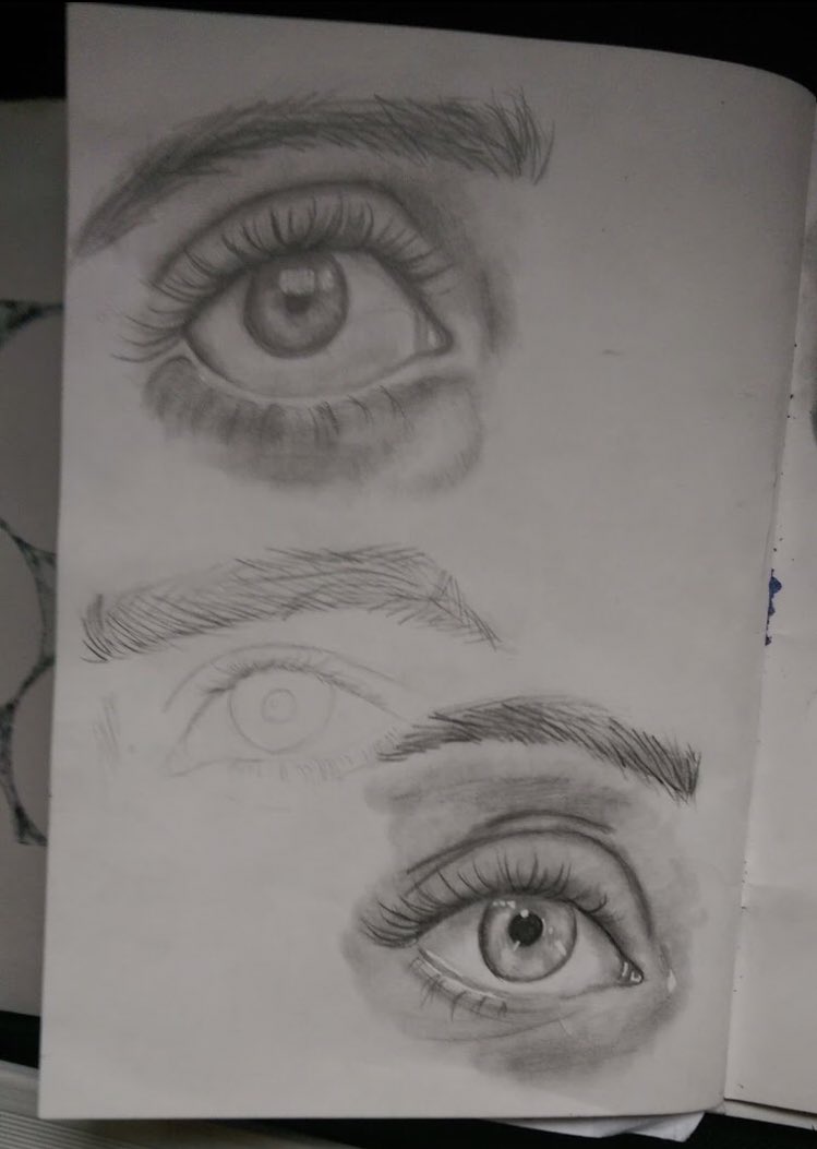 BCA_Art's tweet photo. Facial features drawing studies by Lily P in @BCA_9 Amazing outcomes achieved during Remote learning #BeCreativeAlways https://t.co/oQju8QVTrD