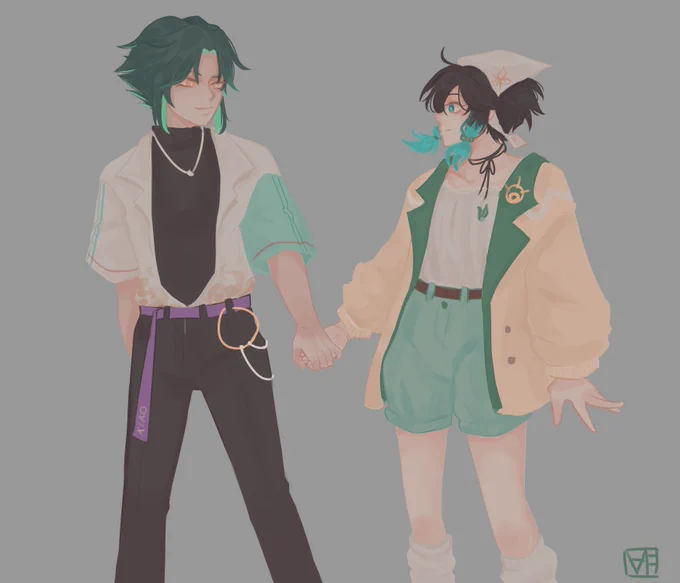 day 3: modernAll dressed up for a day out in the city ˚✧₊⁎( ˘ω˘ )⁎⁺˳✧༚#xiaoven #xiaoventi2021 