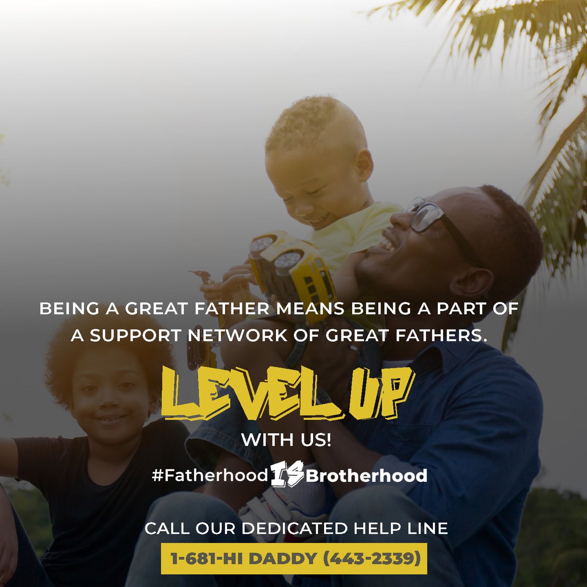 BraswellKenneth's tweet image. Hey DADS! LEVEL UP your fatherhood skills and join our brotherhood of fathers, giving a sense of belonging in a safe environment encouraging growth, learning and success. #FatherhoodisBrotherhood. Visit fatherhoodisbrotherhood.com to learn how to join. #fatherhood #fatherhoodrocks