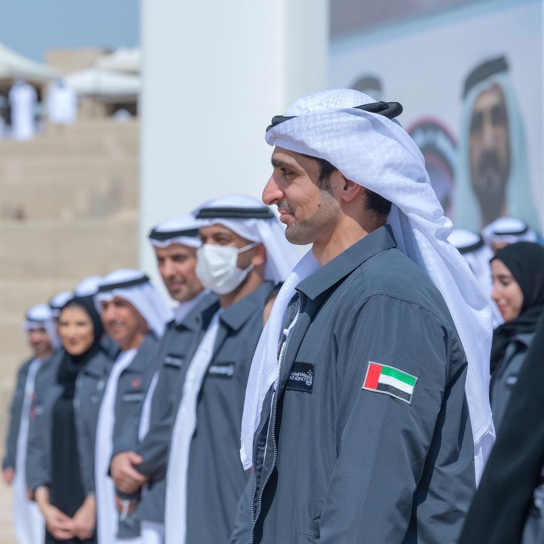 Hamdan bin Mohammed (@HamdanMohammed) on Twitter photo 2021-02-23 15:49:28 Honouring the Hope Probe team was part of a ministerial retreat to draft a comprehensive strategy for the next 50 years headed by @HHShkMohd and @MohamedBinZayed. We have a clear future aim to boost the UAE’s global competitive and transformative edge across all sectors. Honouring the Hope Probe team was part of a ministerial retreat to draft a comprehensive strategy for the next 50 years headed by @HHShkMohd and @MohamedBinZayed. We have a clear future aim to boost the UAE’s global competitive and transformative edge across all sectors.