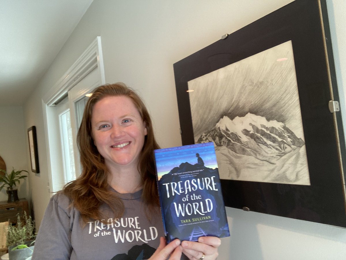 SullivanStories's tweet photo. Guys, I'm so excited! It's LAUNCH DAY!!! Finally, FINALLY, after more than five years getting there, Treasure of the World is a real book. Thank you, everyone who helped me get here. 😊 https://t.co/N8PUXKfp1i