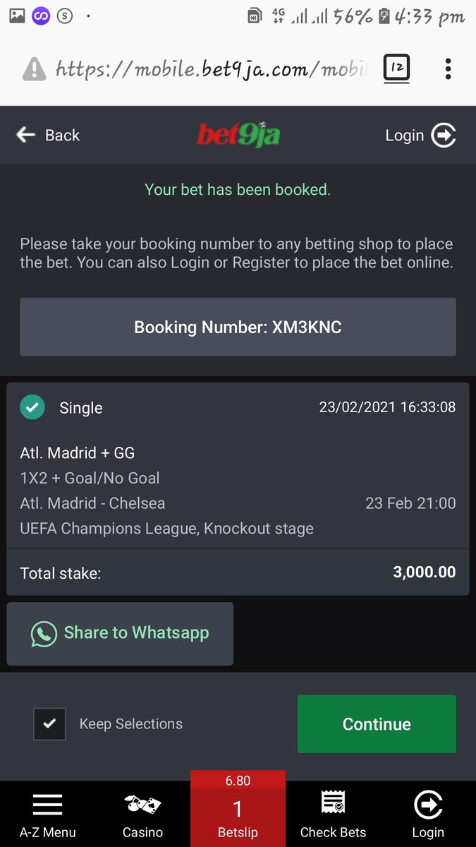 Kingstips007's tweet photo. Bet9ja booking code: XM3KNC

6 ODDS⚽️
https://t.co/kjop9KzU9p to win with both team score

Lets Bank on https://t.co/JfYYprrfiN 80% chance of winning with over 2.5 goals

Stake wisely 
Stake Responsibly 🔞

@Mrbankstips
@LifeOfAdunni
@Ekitipikin

Please kindly retweet 🙏🏾 https://t.co/byULOE6CEN
