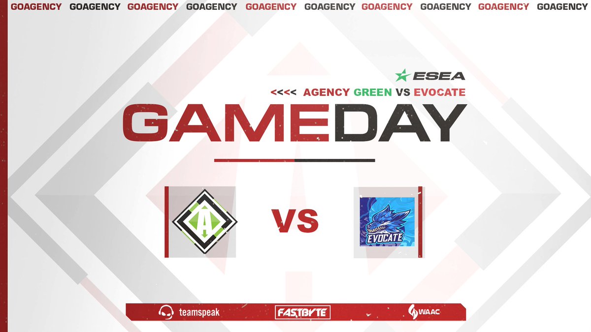 agency_clan's tweet photo. π - @ESEA Open S36
βοΈ - Agency Green π #Evocate
πΊ - Inferno
π - 20h
πΊ - TBA
#GOAGENCY π΄βͺβ« https://t.co/GCtnoZKyhy