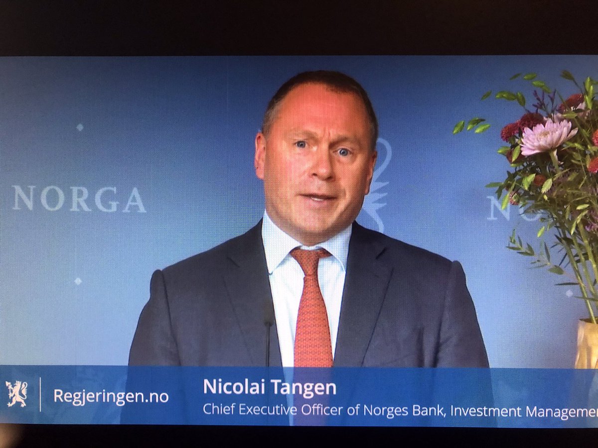 AndreaErcegovac's tweet photo. Annual address given by Governor of #Norwegian Central Bank Øystein Olsen & by Chief Executive Officer of Government Pension Fund Global #GPFG Nicolai Tangen were particularly interesting-focus was on global economic perspectives after pandemic crisis.
Thank you @NorwayMFA https://t.co/0skS6bLImm