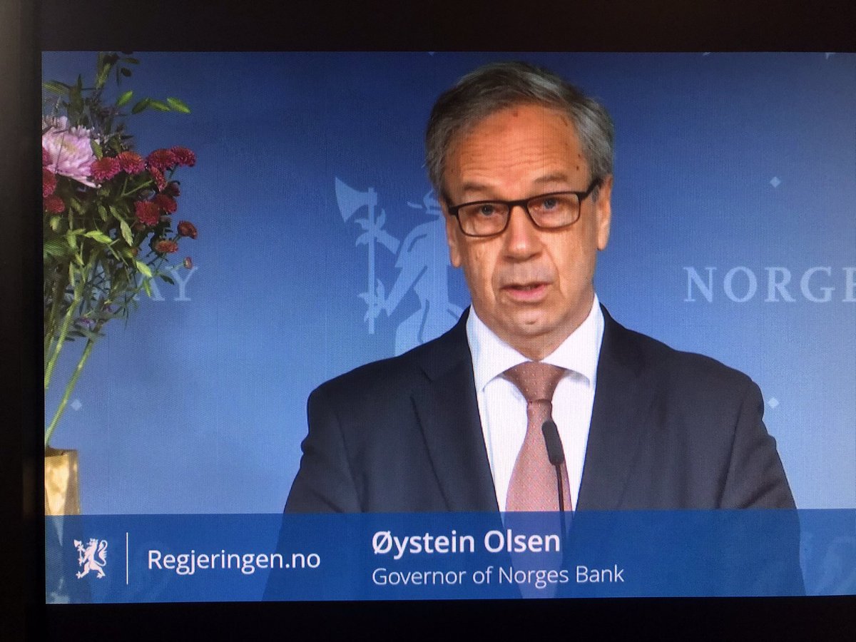 AndreaErcegovac's tweet photo. Annual address given by Governor of #Norwegian Central Bank Øystein Olsen & by Chief Executive Officer of Government Pension Fund Global #GPFG Nicolai Tangen were particularly interesting-focus was on global economic perspectives after pandemic crisis.
Thank you @NorwayMFA https://t.co/0skS6bLImm