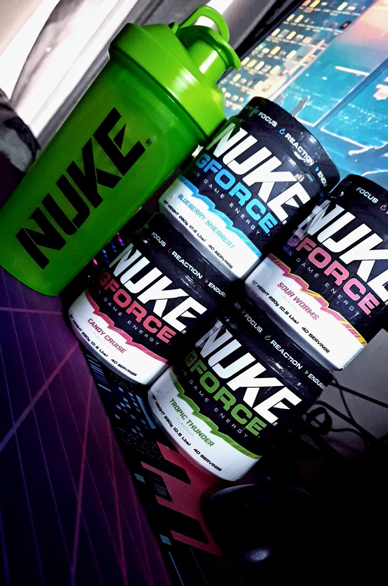 #NukeGforce <a href="/NUTRITECHFIT/">NUTRITECH®</a> comes in 4 delicious energy packed flavors, and can help you stay focused during those long intense gaming sessions!! Grab yours over at nutritechfit.com/shop/nuke-gfor… and receive 10% discount on orders of R500 or more with the code XtremeVisionGaming10.