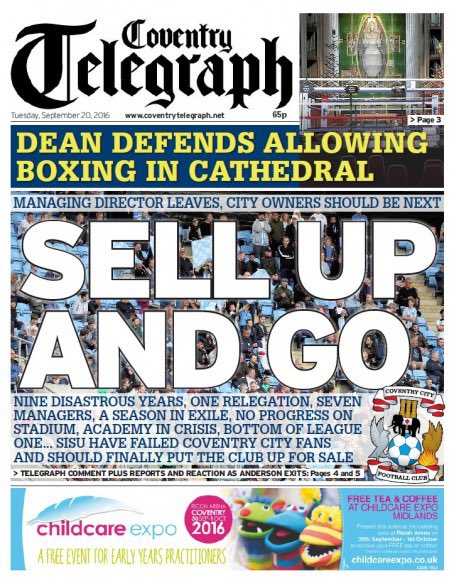 bavpanchal's tweet photo. @AndyTurnerccfc Would the CET ever be so bold as to replicate this type of campaign, but to Wasps, and ask them for a fair deal as per your article. Power of the media and all that? If you are going to go after SISU, why can’t you go after Wasps and their “third party” chums? #bringbalance #PUSB https://t.co/86sZCaxn1v