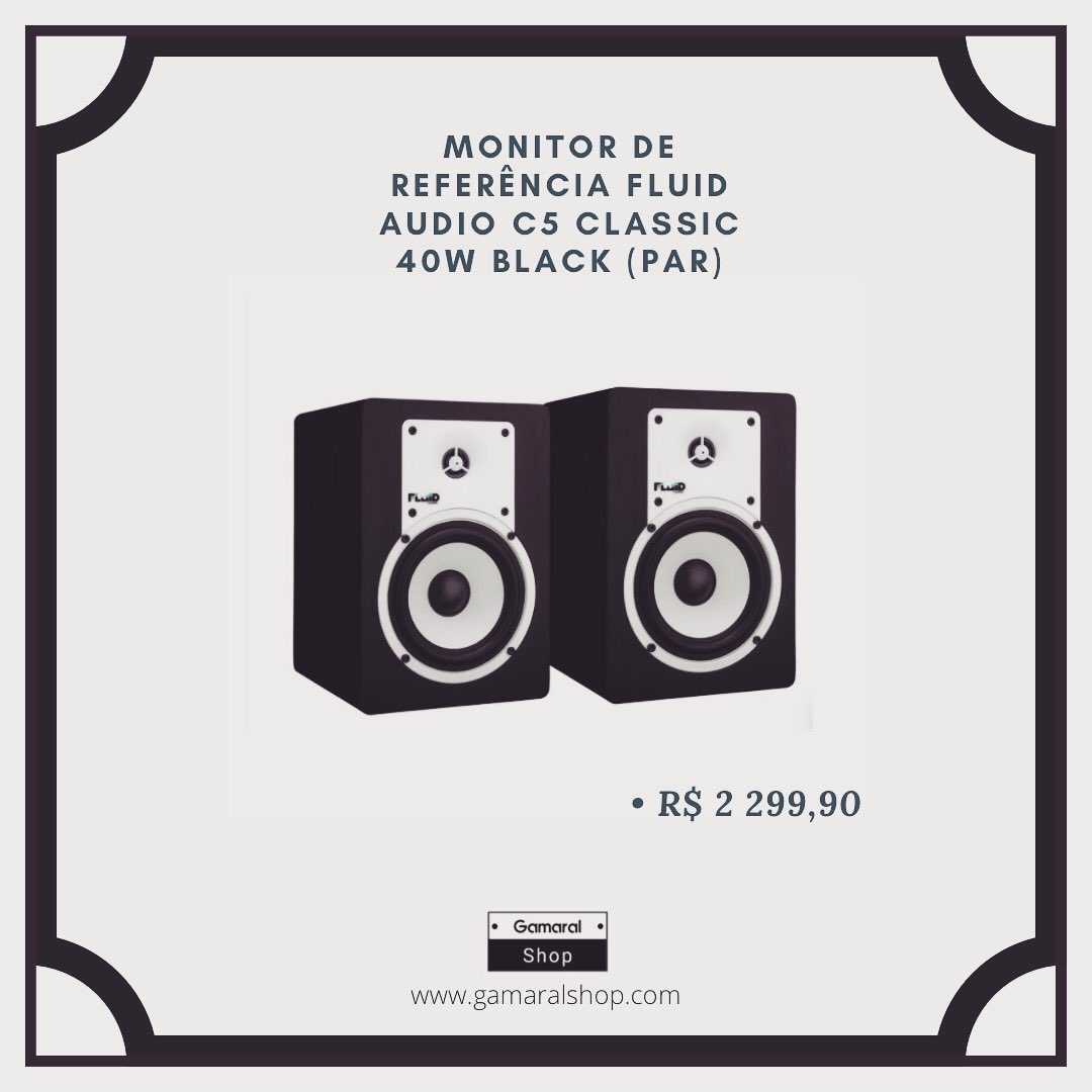 GamaralShop's tweet photo. Pra quem busca qualidade e um investimento razoável, é uma excelente pedida esse par de monitores. 
#gamaralshop #studiosolutions #monitorreferencia #fluid #c5 #studioprofissional https://t.co/2kTijEKQPb