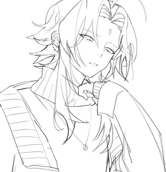 casual xiao for this month's patreon reward! #wip 