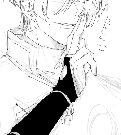 極丸さんの髪の毛難しい～😭 