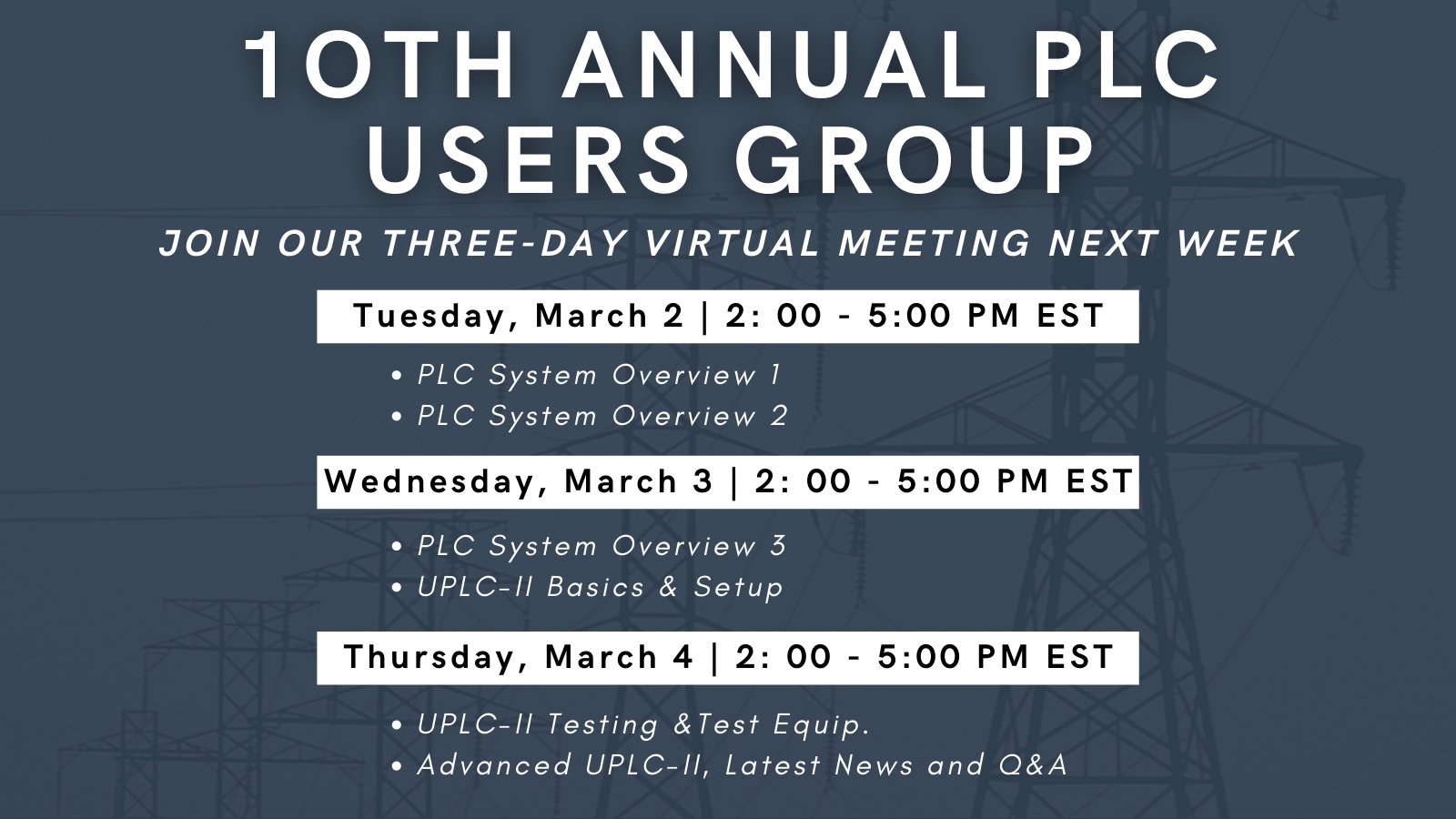 AMETEK Power Instruments on Twitter "Join us next week for our three