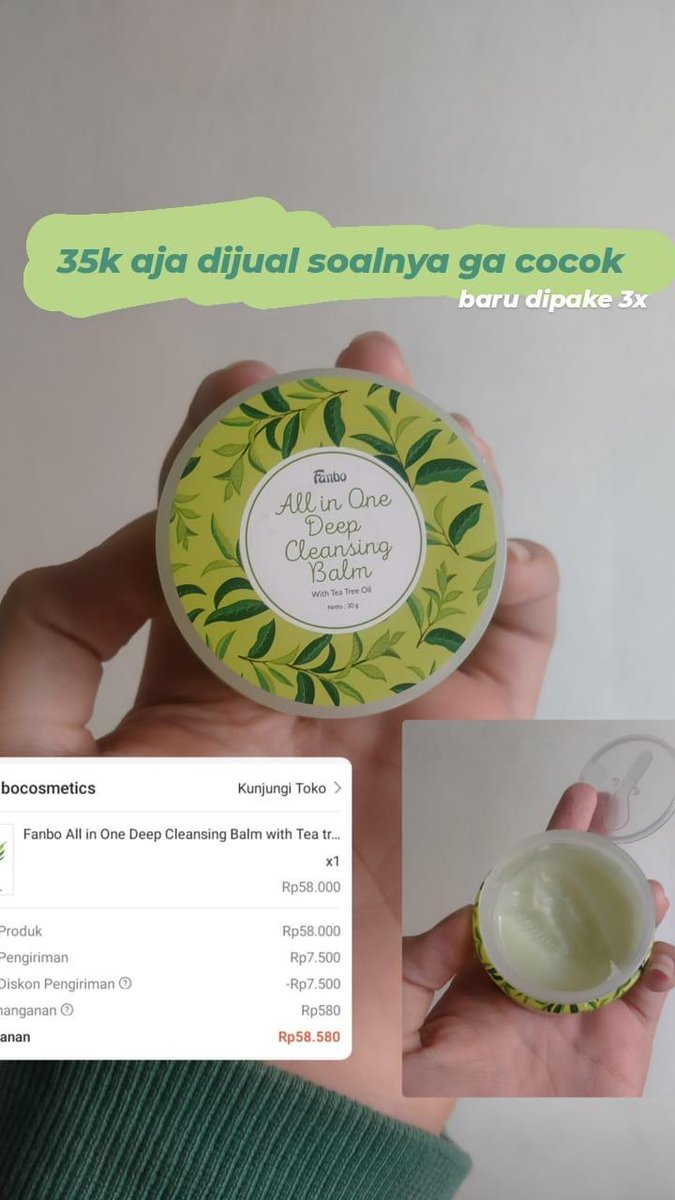 panggilannyakaa's tweet photo. bantu share please w butuh duit 😭😭 #skincare #fanbo #cleansingbalm #zonajajan https://t.co/CHAGrlnPPD