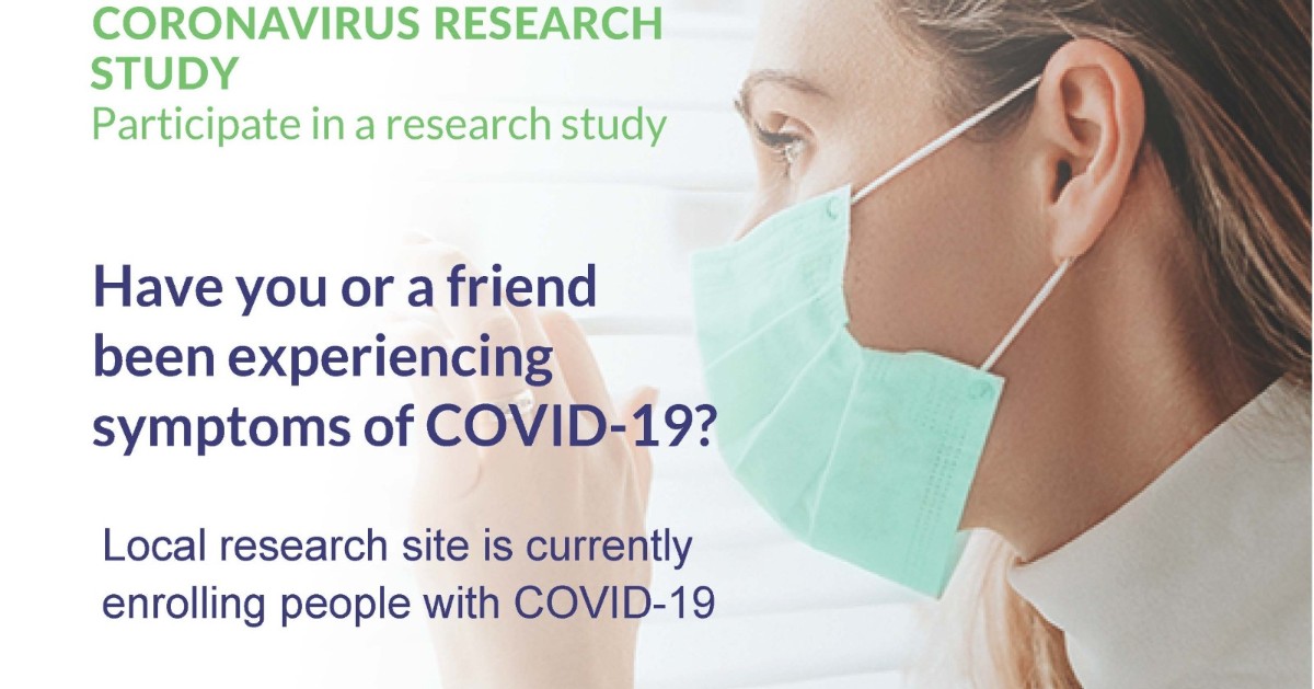 RemDavisStudies's tweet photo. Visit https://t.co/farBqQunma to join a #research #study! 

You may qualify if you:
▪ Are 18+
▪ Have received a #positive COVID #test
▪ Have #COVID-19 #symptoms

Text HERO to 76873 or call 614-487-2560 to learn more!

#BeAResearchHero #TuesdayVibe #COVIDstudy #TipTuesday #Hero https://t.co/9sk760PZ4W