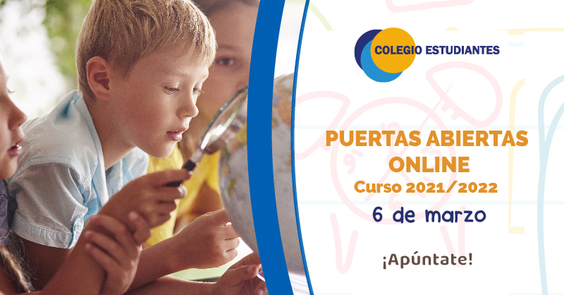 El 6 de marzo celebramos el día de #PuertasAbiertas online.

A lo larga de la mañana se realizarán charlas y se podrá conocer el proyecto educativo y las instalaciones del centro.

¡Apúntate y recibe el programa al completo! ➡️ forms.gle/hUSysBXZ4QuRcy…

#OpenDay #ColegiosDeMadrid