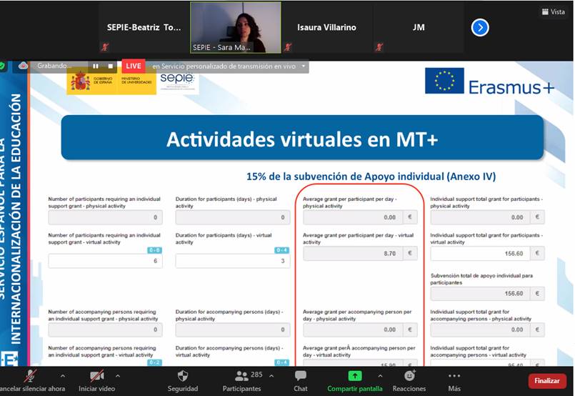 sepiegob's tweet photo. 📣600 docentes implicados en proyectos de asociaciones de intercambio escolar #ErasmusPlus participan en la Microformación de cómo estuve a punto de enloquecer con la Mobility Tool.
Microformaciones #ErasmusPlus KA229. https://t.co/W1LxL8e7qp