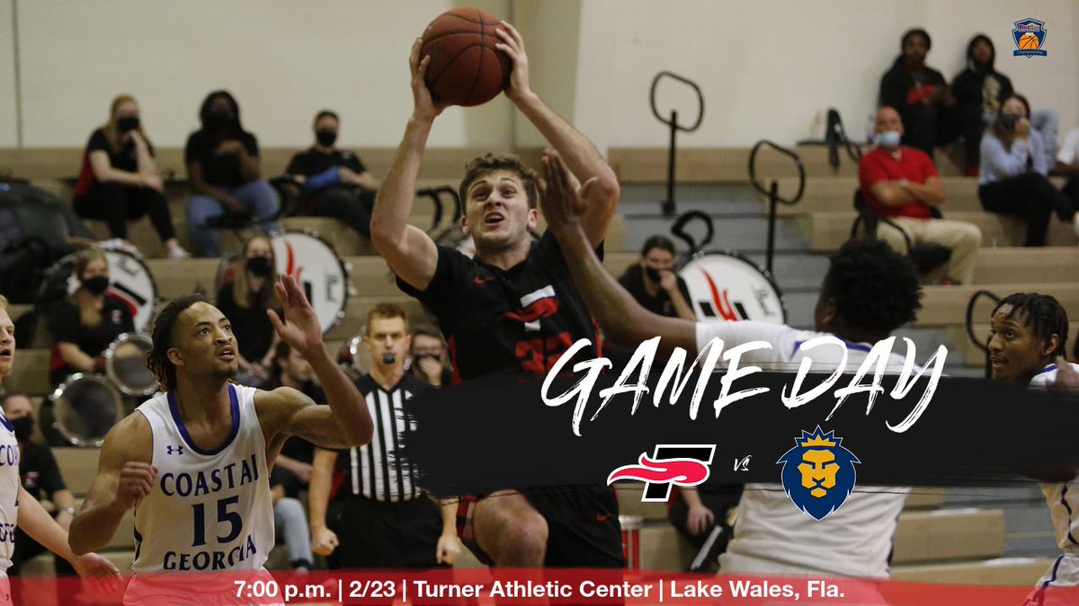 SEUFireMBB's tweet photo. TIME TO TURN UP THE HEAT IN THIS TOURNEY! SEU looks to knock off top-seeded Warner in The @SunConference Tournament Quarterfinals tonight in Lake Wales at 7 p.m. Tune in, follow along, and help #FuelTheFire🔥

WATCH: https://t.co/DAUsC2Rq17

LIVE STATS: https://t.co/2B2AL1Kfvu https://t.co/i0Z5ic7O2Y