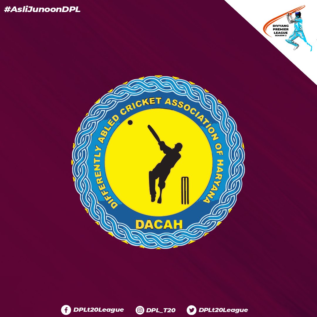 dplt20league's tweet photo. Divyang Premier League Season 2
♿🏏🇮🇳
📅 15-18 April 2021
🚩 Sonipat & Chandigarh (Haryana)
Organised by @abled_of under the guardianship of @AICAPC_official
#DivyangPremierLeague #DPL #Season2 #AsliJunoonDPL #DivyangCricket #dplt20 #DACAH #AICAPC #pdcricket #divyangipl https://t.co/djSPyr2XlY