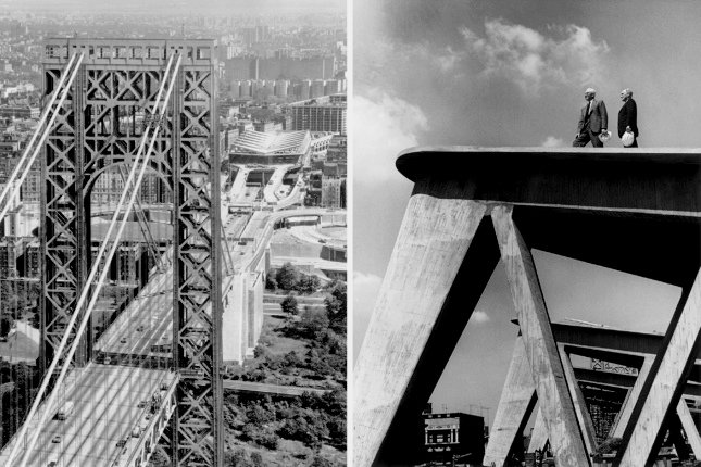 jblpaz's tweet image. Puente y Estación de autobuses George Washington
New York
Othmar Ammann y Cass Gilbert. 1927_33
Pier Luigi Nervi y John Kyle. 1960_63
#BrutalMonday
#DimartsUrbans

la estación pasó de considerarse renovación urbana en los 60 a plaga y brutal asalto a los sentidos para el entorno