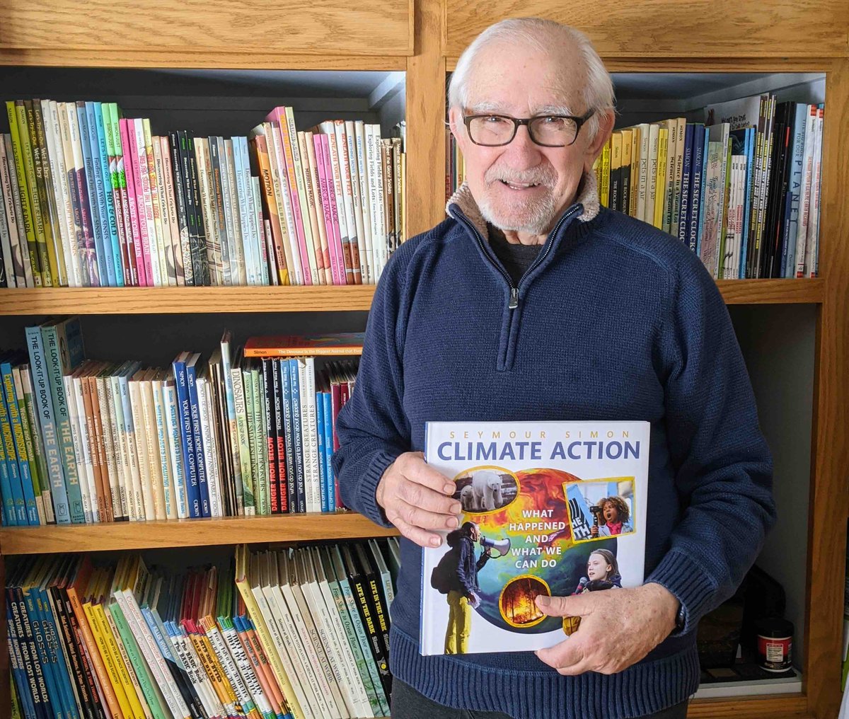 Seymour Simon (@seymoursimon) on Twitter photo Today is the publication day of perhaps my most important book: "CLIMATE ACTION What Happened and What We Can Do." @HarperKids @liznealon <a href="/GreatDogLit/">Great Dog Literary</a> <a href="/GretaThunberg/">Greta Thunberg</a> <a href="/TeenVogue/">Teen Vogue</a> @AleDalBon1 <a href="/xiyebastida/">Xiye Bastida</a> <a href="/IfNotUs_ThenWho/">If Not Us Then Who</a>
<a href="/AlexandriaV2005/">Alexandria Villaseรฑor</a> <a href="/youthvgov/">Our Children's Trust</a> <a href="/urbanecologist/">Dr. NaTaki Osborne Jelks</a> <a href="/CafeteriaCu/">Cafeteria Culture (CafCu)</a> Today is the publication day of perhaps my most important book: "CLIMATE ACTION What Happened and What We Can Do." @HarperKids @liznealon <a href="/GreatDogLit/">Great Dog Literary</a> <a href="/GretaThunberg/">Greta Thunberg</a> <a href="/TeenVogue/">Teen Vogue</a> @AleDalBon1 <a href="/xiyebastida/">Xiye Bastida</a> <a href="/IfNotUs_ThenWho/">If Not Us Then Who</a>
<a href="/AlexandriaV2005/">Alexandria Villaseรฑor</a> <a href="/youthvgov/">Our Children's Trust</a> <a href="/urbanecologist/">Dr. NaTaki Osborne Jelks</a> <a href="/CafeteriaCu/">Cafeteria Culture (CafCu)</a>