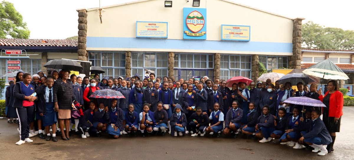 This evening we've successfully launched a film club at Moi Girls Nairobi as part of our #SchoolOutreachProgramme. The students have been oriented to the mandate of Kenya Film Commission and the career opportunities in film. Looking forward to a great training experience.