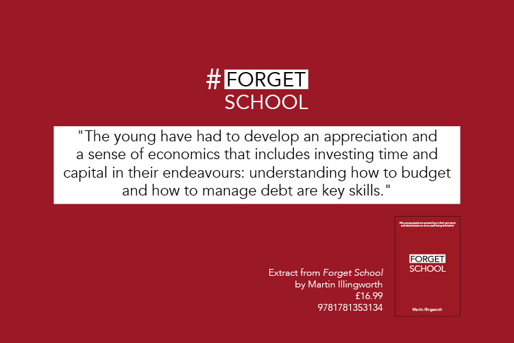 itPressUK's tweet photo. Schools are at a crossroads: either they respond to the real world of change, challenges and possibilities that face young people, or they become irrelevant.
Find out more in #ForgetSchool by @MartinIllingwor – a book which explores what young people really need from #education. https://t.co/yBvPtTgwFM